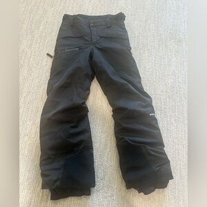 Patagonia boys ski snowboard snow pant large 12 black see description